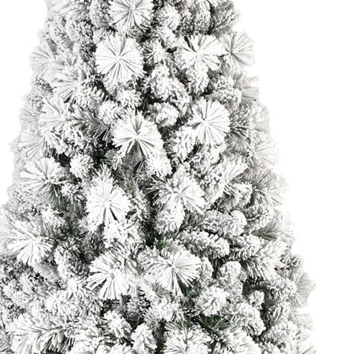 8' White Full Pine Christmas Tree