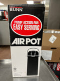 New Bunn 2.15L Stainless Brew Thru Push Button Airpot Coffee Dispenser