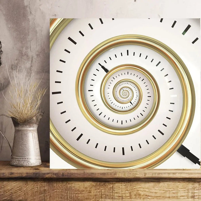 Abstract Infinity Time Spiral