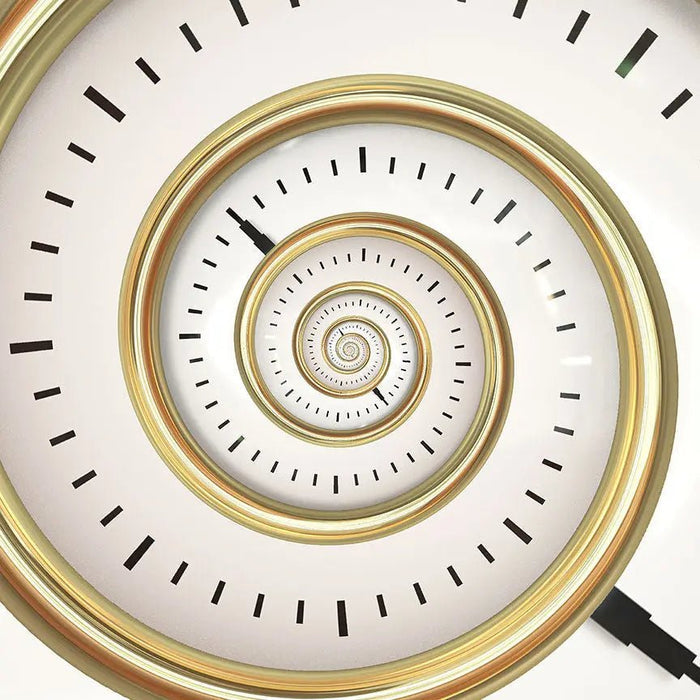 Abstract Infinity Time Spiral