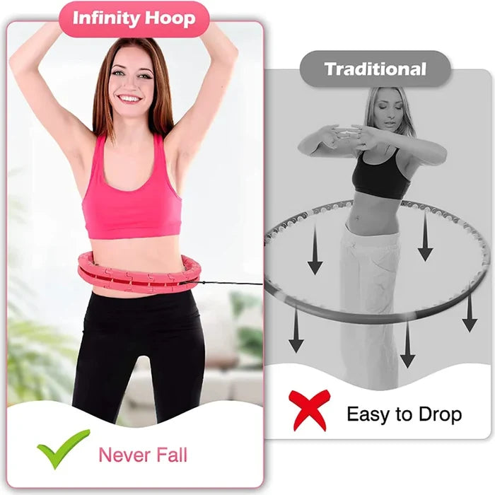 Adjustable 2-in-1 Exercise Hoop