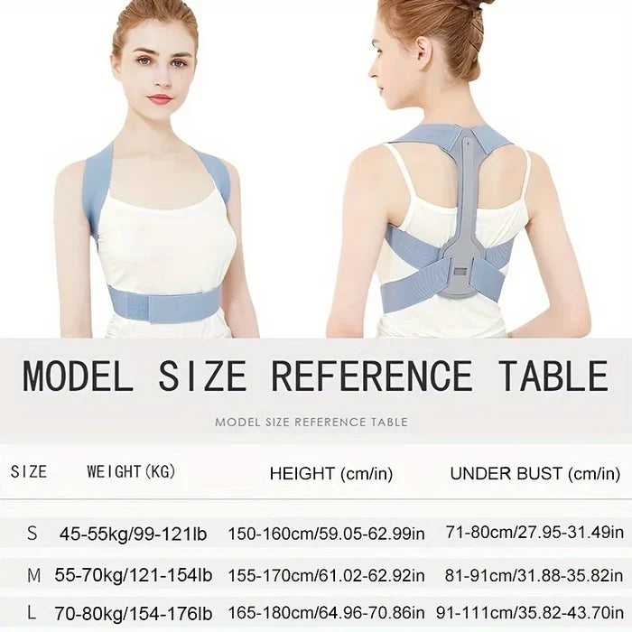 Adjustable Back Posture Corrector Belt