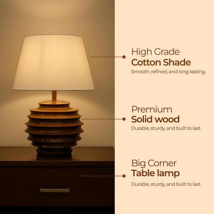 Amber Hive Boho Lamp