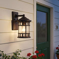 Antique Bronze Canister Wall Light