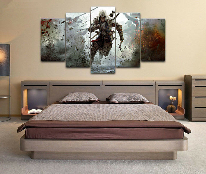 Assassin's Creed III Wall Art Frame Canvas Printing Decor