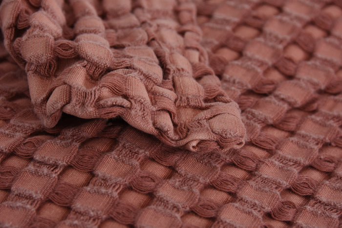 Bamboo Cotton Waffle Blanket