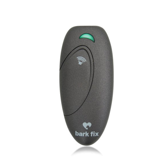 Grey Barkfix ultrasonic bark control and dog training remote device