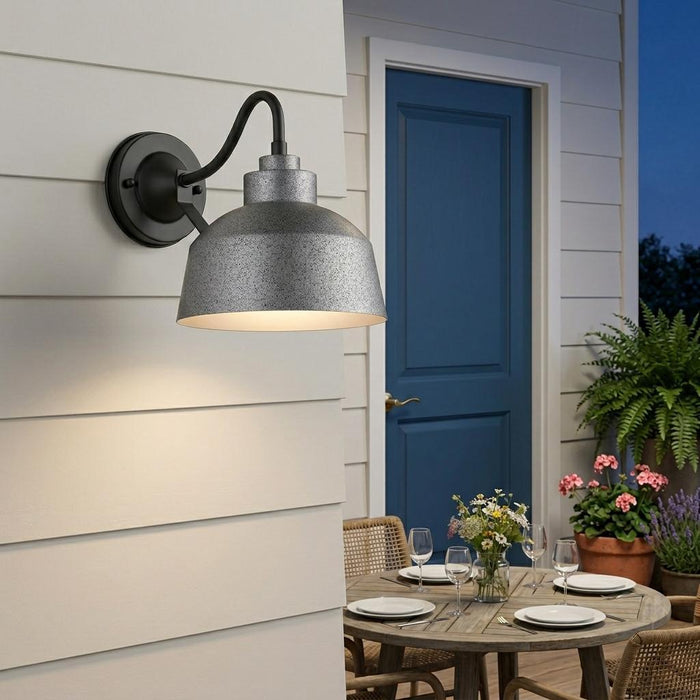 Barnes 1-Light Gray Wall Light