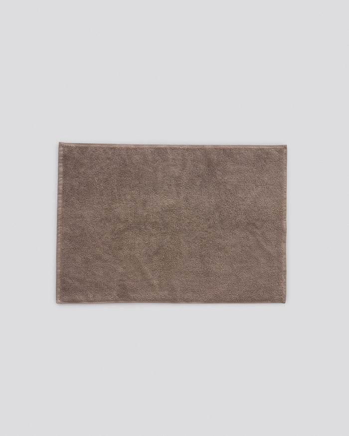 Βαμβακερό Πετσετέ Πατάκι Μπάνιου Baron 850gsm 55x85cm-Γκρι - Μπεζ