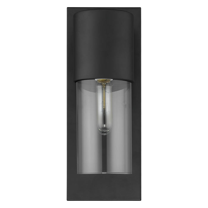 Black And Clear Transparent Dimmable Outdoor Hanging Light With Black And Clear Shades