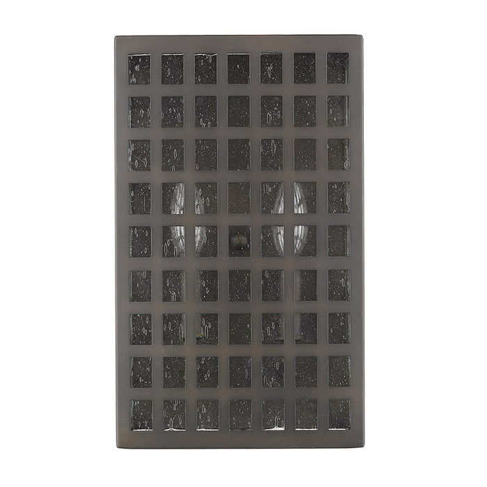 Black And Clear Two Light Seeded Dimmable Outdoor Hanging Lights With Black And Clear Shades