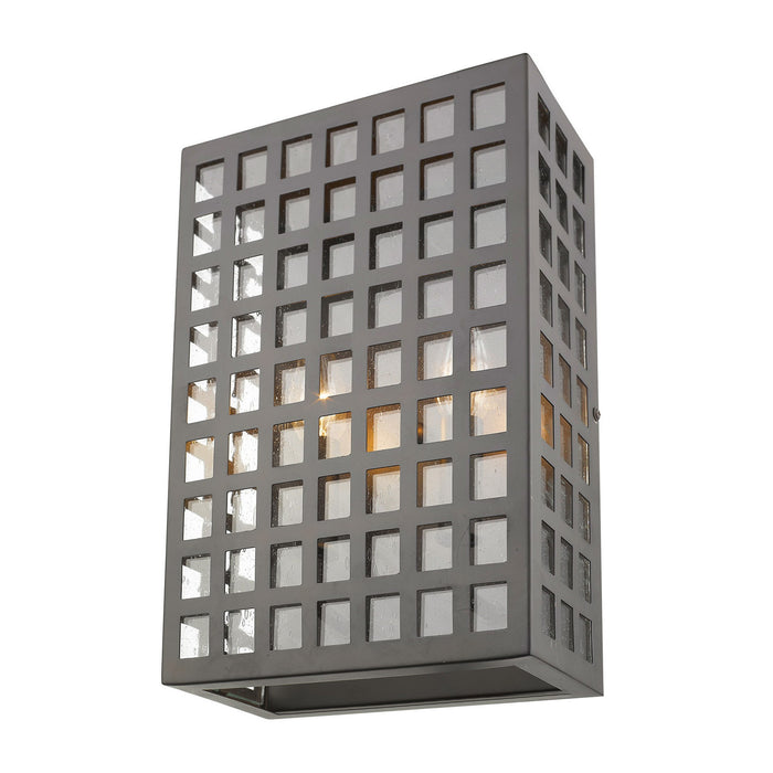 Black And Clear Two Light Seeded Dimmable Outdoor Hanging Lights With Black And Clear Shades