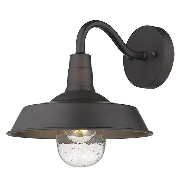 Black Seeded Dimmable Outdoor Hanging Light With Black Shades