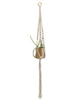 Boho Βαμβακερό Χειροποίητο Macrame Για Γλάστρα Kambi 140cm