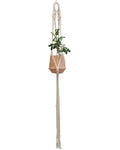 Boho Βαμβακερό Χειροποίητο Macrame Για Γλάστρα Luz 140cm