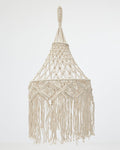 Boho Διακοσμητικό Οροφής Macrame με Κρόσσια Milo 40x61x10cm