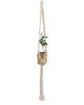 Boho Βαμβακερό Χειροποίητο Macrame Για Γλάστρα Motta 140cm