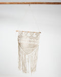 Boho Διακοσμητικό Τοίχου Macrame με Κρόσσια Navi 40x70cm