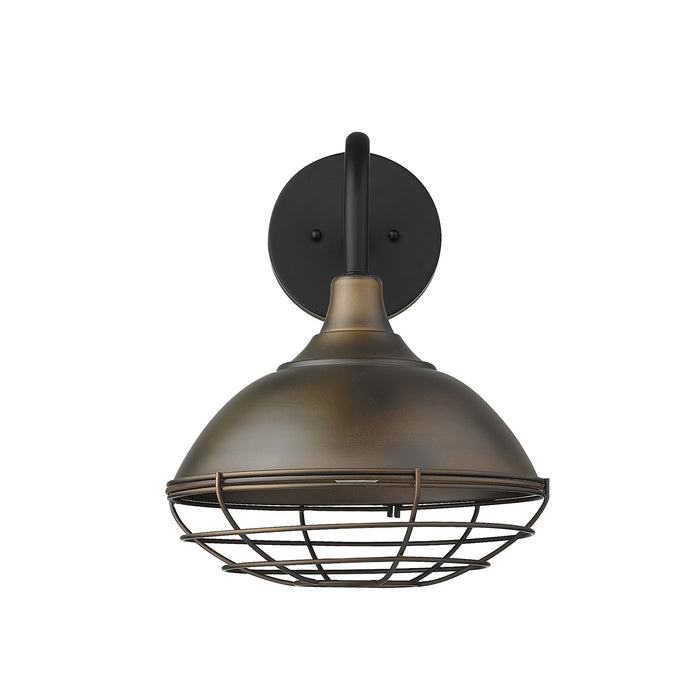 Bronze And Black Dimmable Outdoor Hanging Light With Bronze And Black Shades