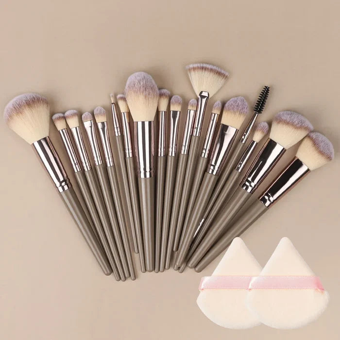 18pcs Brown-2PF 3