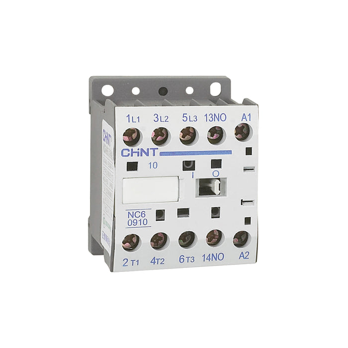 Chint 230V 9A AC3 Mini Contactor, 3 Main + 1 N/O Aux
