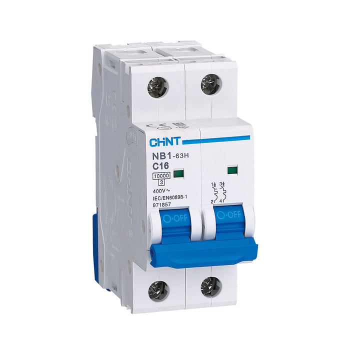 Chint 4A 2 Pole C Curve DC250V Solar MCB