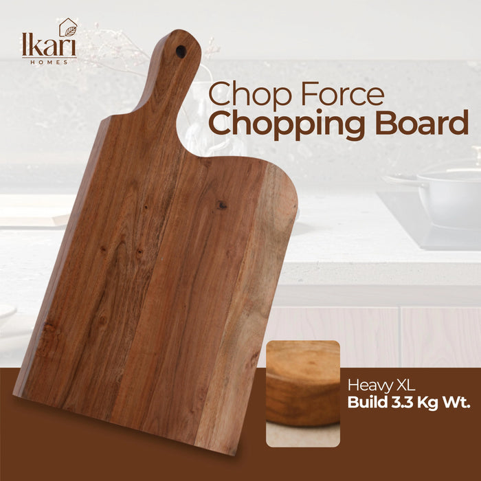 Chop Force Heavy Chopping Board - Washable with Acacia Wood