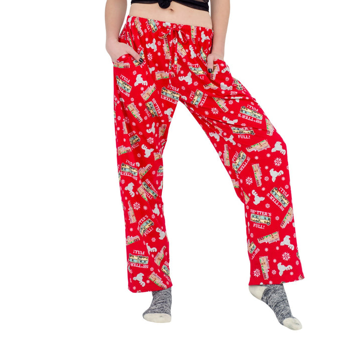 Christmas Vacation Shitter's Full Red Lounge Pants