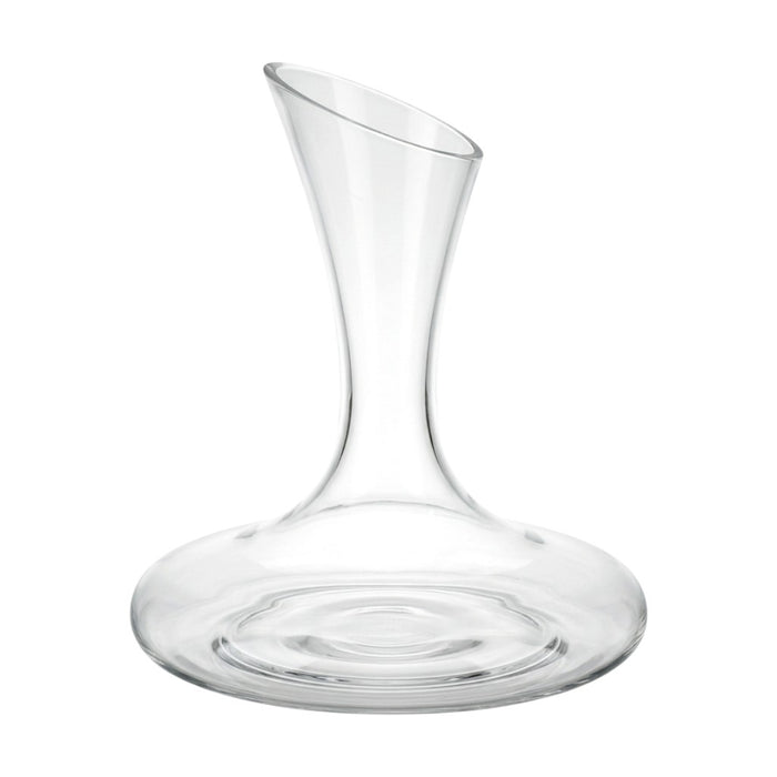 Clear Crystal Glass Convex Curve Shape Stemless Carafe