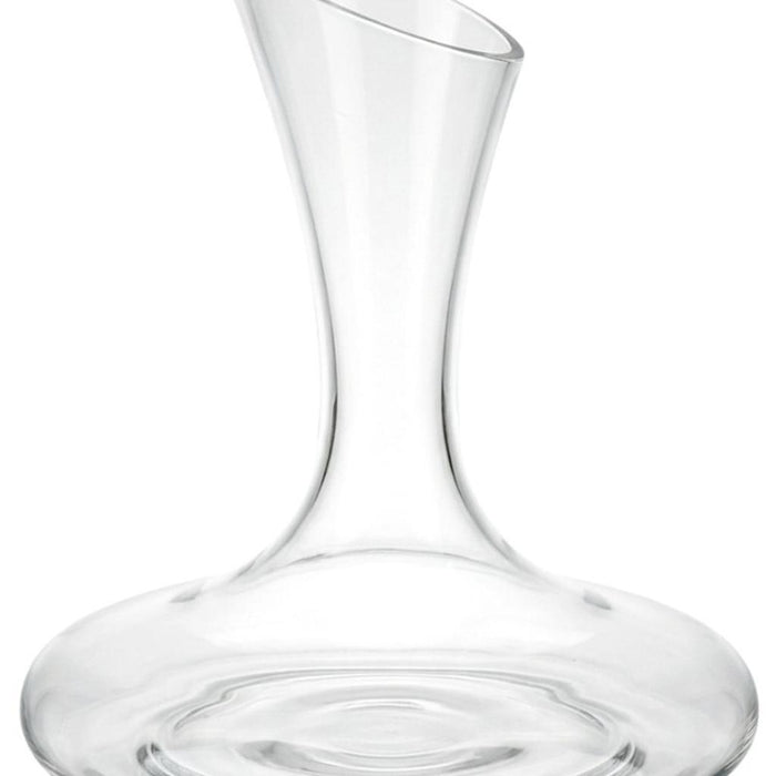 Clear Crystal Glass Convex Curve Shape Stemless Carafe