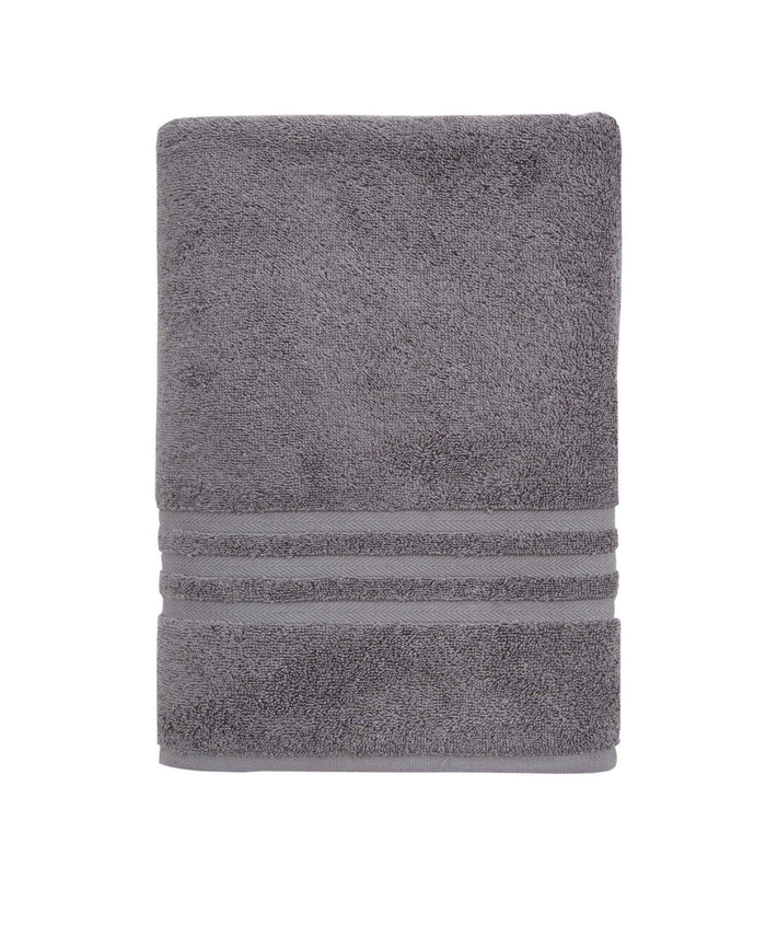 Dark Gray Turkish Cotton 27" X 54" Bath Towel