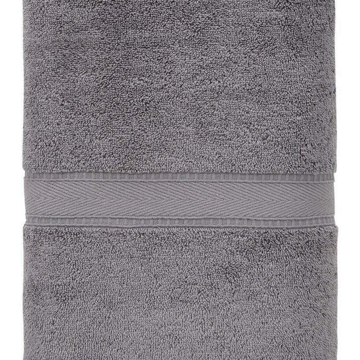Dark Gray Turkish Cotton 27" X 54" Bath Towel