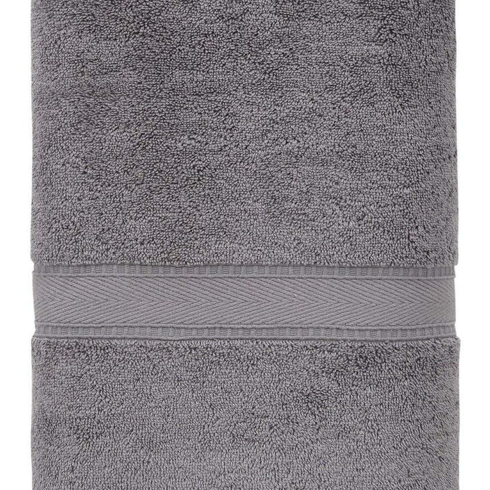 Dark Gray Turkish Cotton 27" X 54" Bath Towel