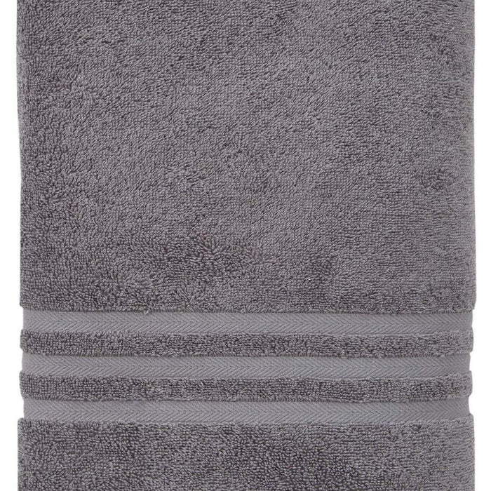 Dark Gray Turkish Cotton 27" X 54" Bath Towel