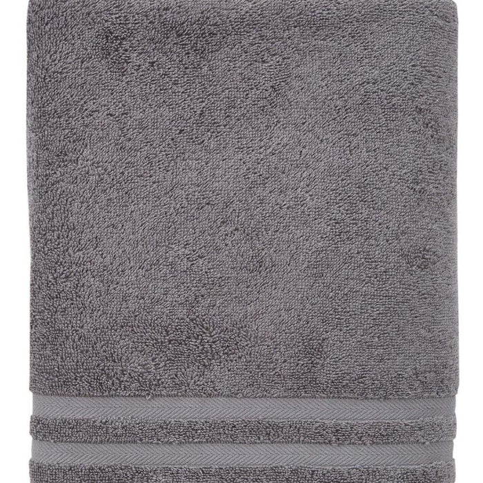 Dark Gray Turkish Cotton 35" X 66" Bath Sheet