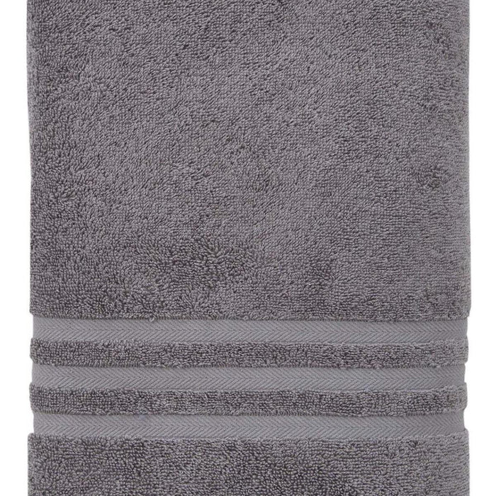 Dark Gray Turkish Cotton 35" X 66" Bath Sheet