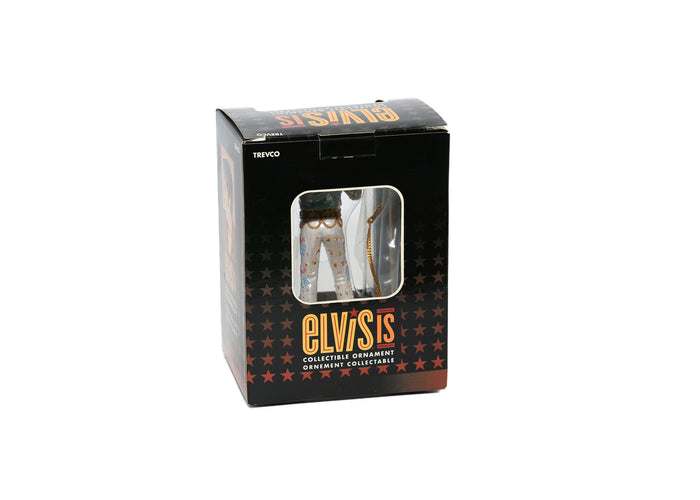 Elvis Is-Trevco Collectible Ornament-Singing In Star Studded Outfit
