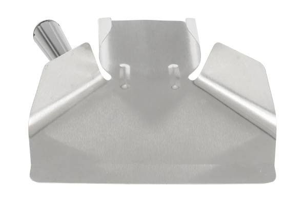 French Fry Bagging Scoop For Right Hand Use 2 - Falcon Restaurant Supply