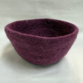 Fuschia Small Wool Bowl