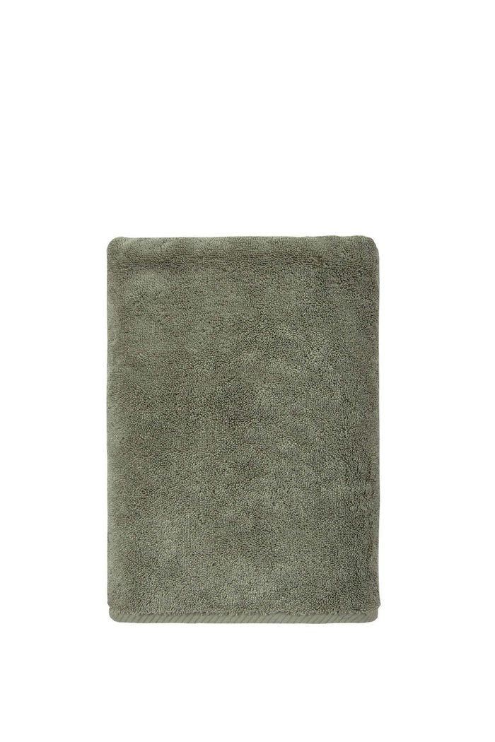 Green Turkish Cotton 27" X 54" Bath Towel