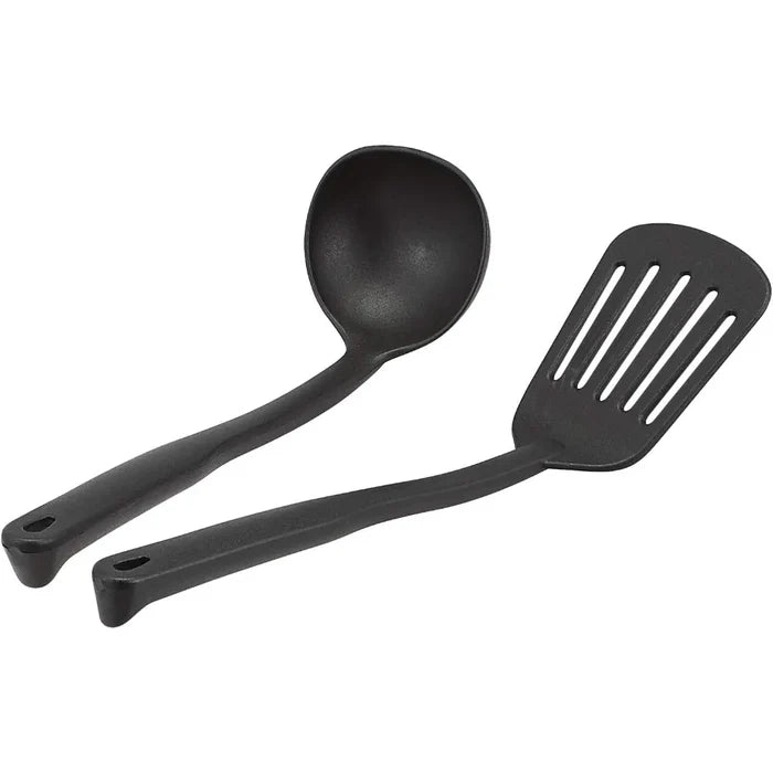 Hard Anodized Non-Stick 12-Piece Cookware Set, Black - Pots, Pans and Utensils