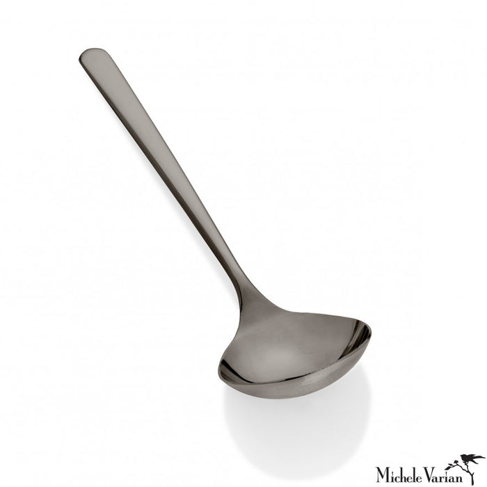 Hematite Black Soup Ladle