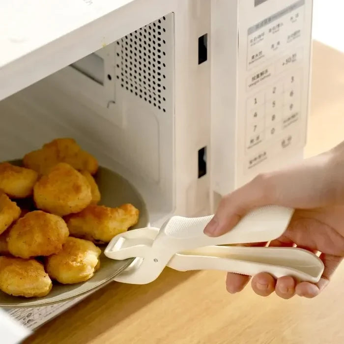 Hot Plate Gripper Clips Holder Tongs For Moving Hot Plate Bowls Pizza Pan Air Fryer Microwave Oven with Food Out