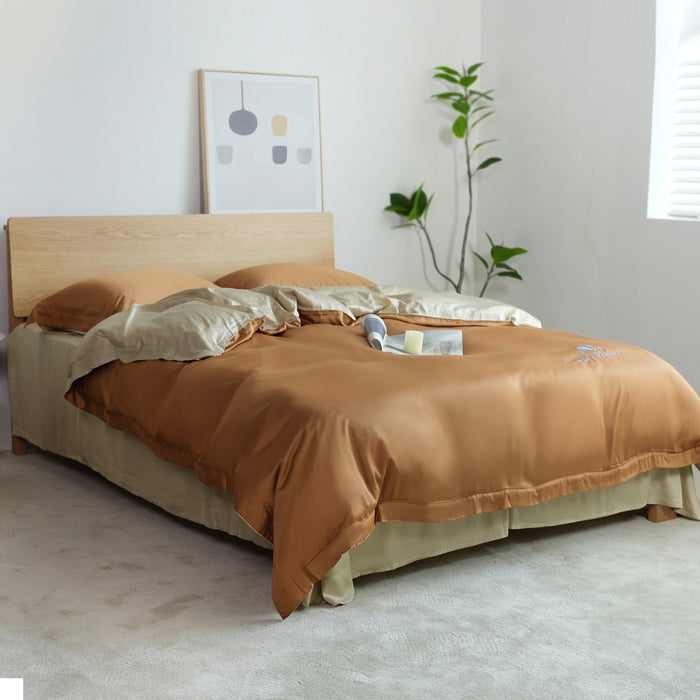 Ice-soft and nude four-piece set