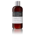 Dark bottle of iGroom Charcoal and Keratin Conditioner with a silver cap