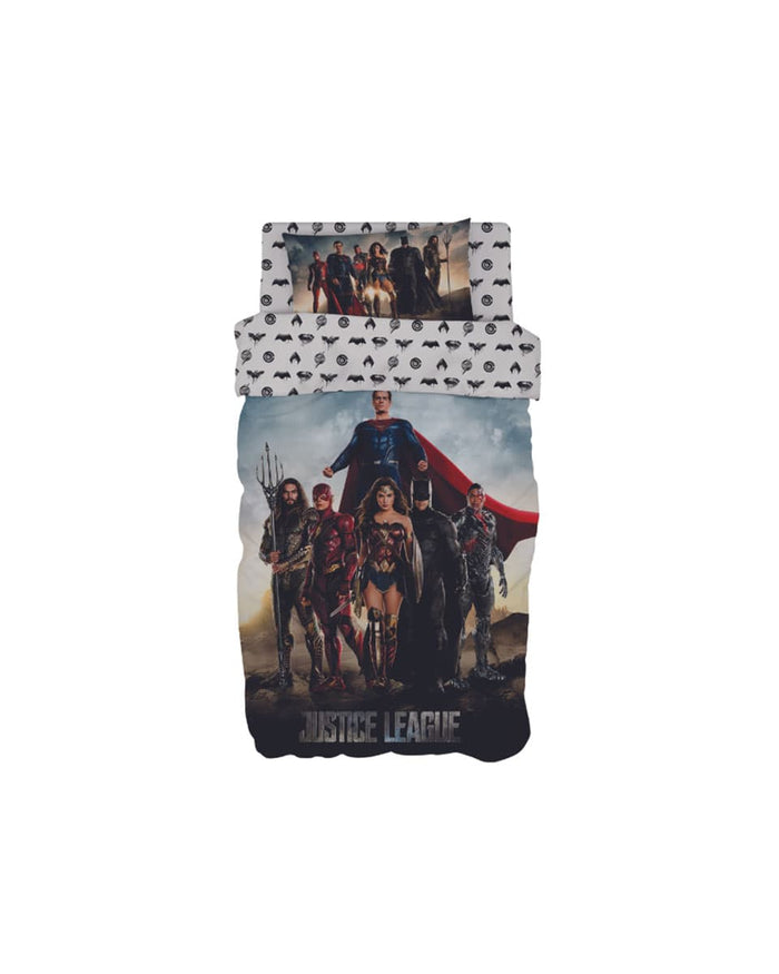 Σετ Παπλωματοθήκη Justice League Warner Bros 165x250cm