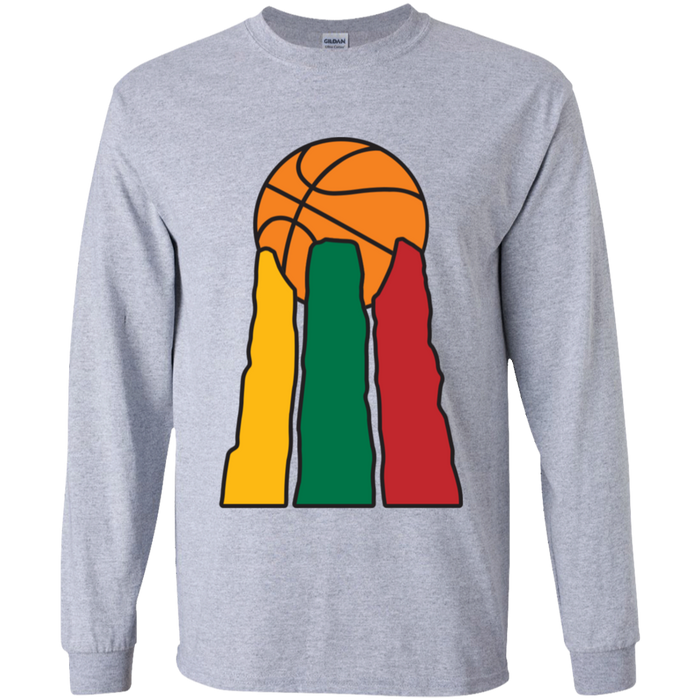 Lietuvos Krepsinio - Boys Youth Classic Long Sleeve T-Shirt - Lithuania Strong
