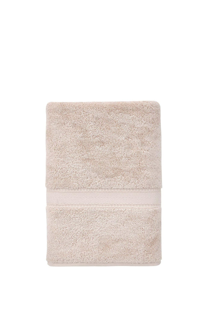 Light Brown Turkish Cotton 27" X 54" Bath Towel