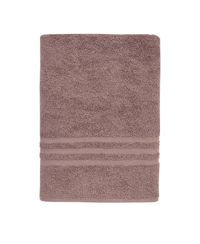 Light Brown Turkish Cotton 27" X 54" Bath Towel