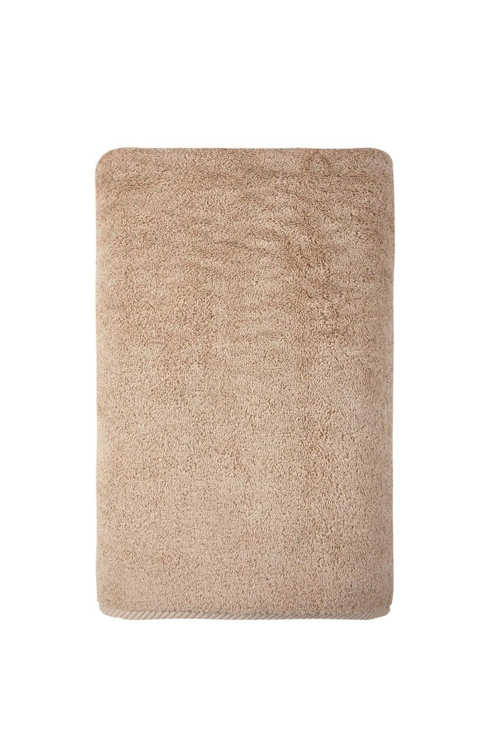 Light Brown Turkish Cotton 40" X 70" Bath Sheet
